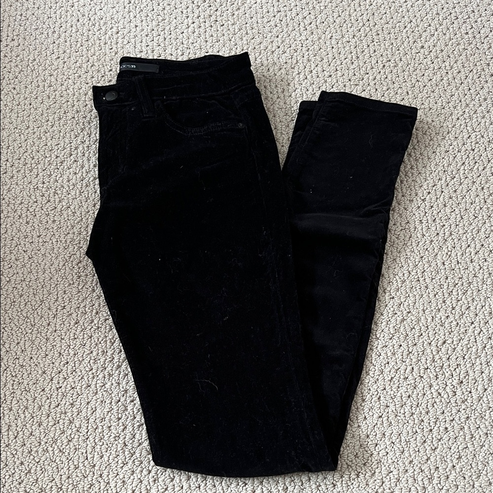 Joe's Jeans Black Corduroy Skinny Jeans